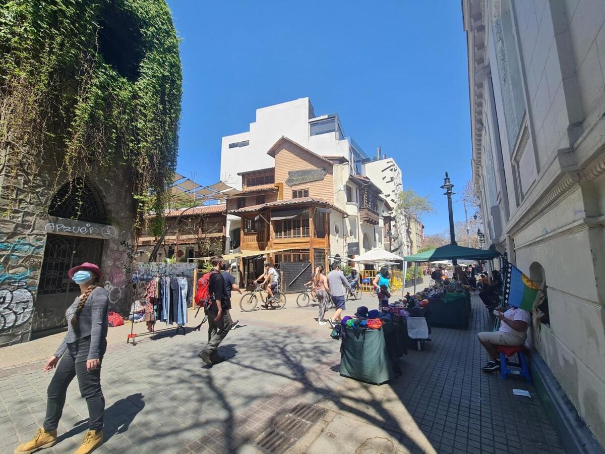 Oceana Suites Lastarria, En Cerro Santa Lucia ซานติอาโก ภายนอก รูปภาพ